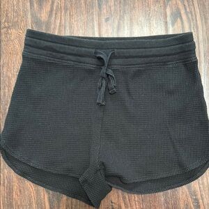 TNA waffle Black Women's Shorts